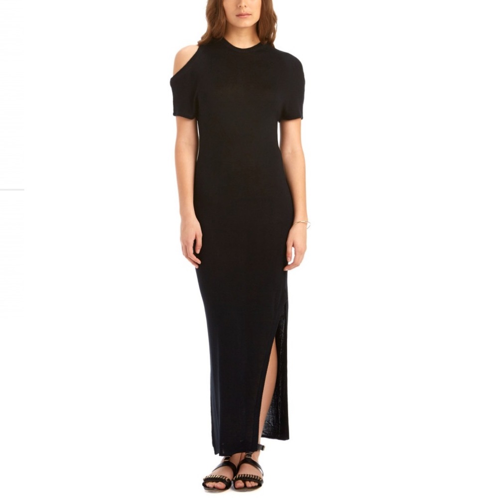 Cutout black dress